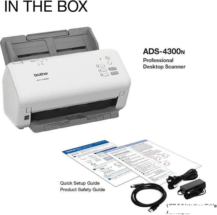 Сканер Brother ADS-4300N