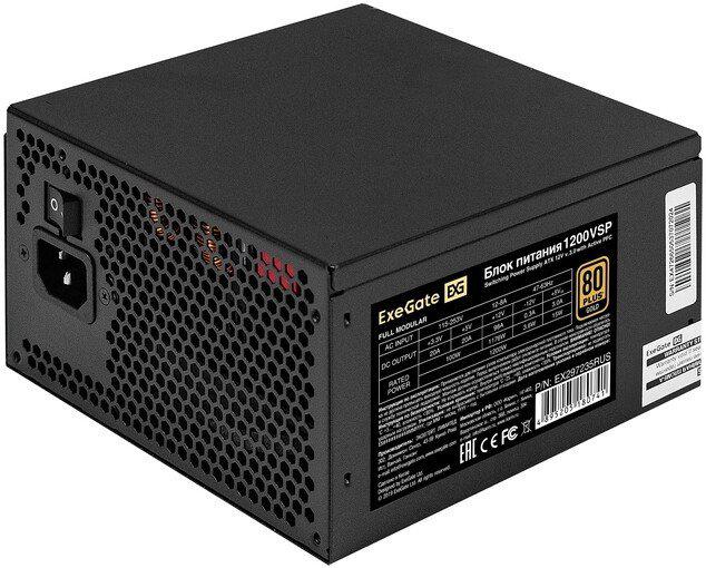 Блок питания ExeGate 1200VSP FC EX297235RUS