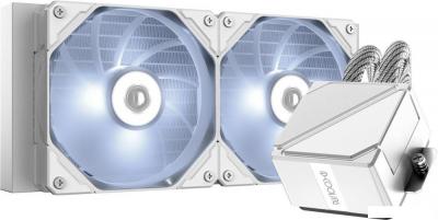 Жидкостное охлаждение для процессора ID-Cooling DashFlow 240 Basic White