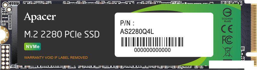 SSD Apacer AS2280Q4L 256GB AP256GAS2280Q4L