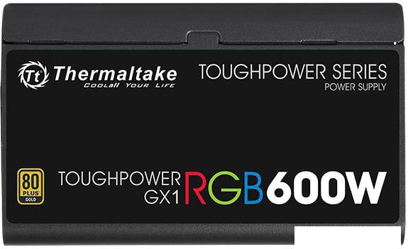 Блок питания Thermaltake Toughpower GX1 RGB 600W Gold TP-600AH2NKG