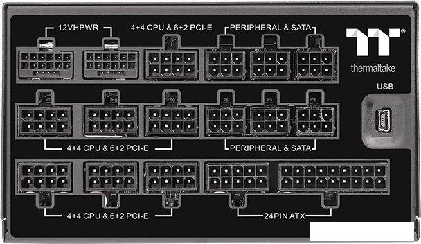 Блок питания Thermaltake Toughpower iRGB Plus 1650W Titanium TT Premium Edition PS-TPI-1650F3FDTE-1