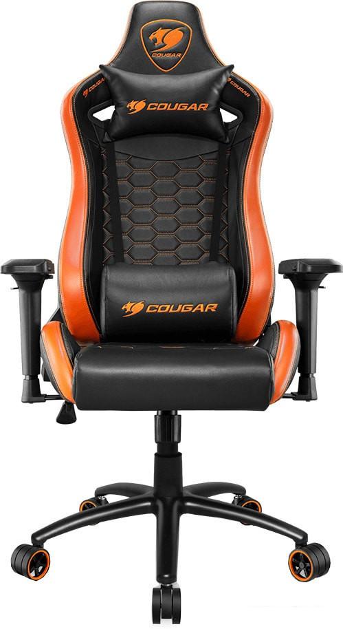 Игровое (геймерское) кресло Cougar Outrider S (черный/оранжевый)