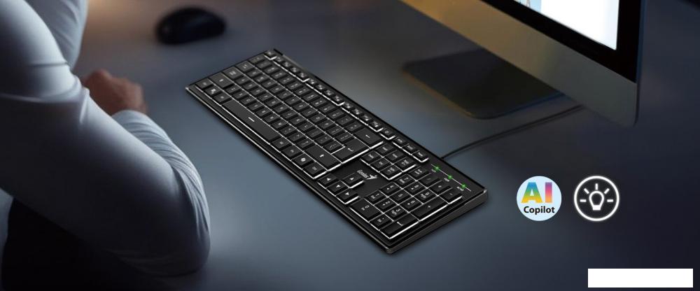 Клавиатура Genius SlimStar 820 (черный)
