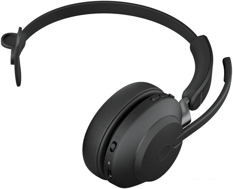 Офисная гарнитура Jabra Evolve2 65 MS Mono USB-A (черный)