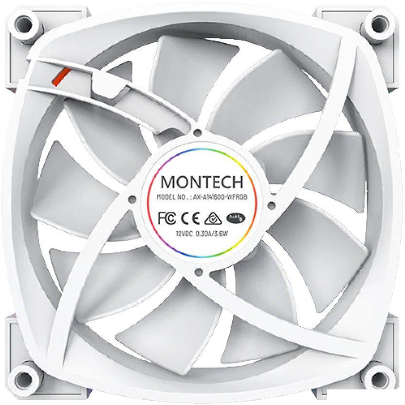 Вентилятор для корпуса Montech AX140 PWM (белый)