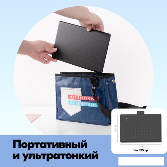 Графический планшет Parblo Ninos N4 (голубой)