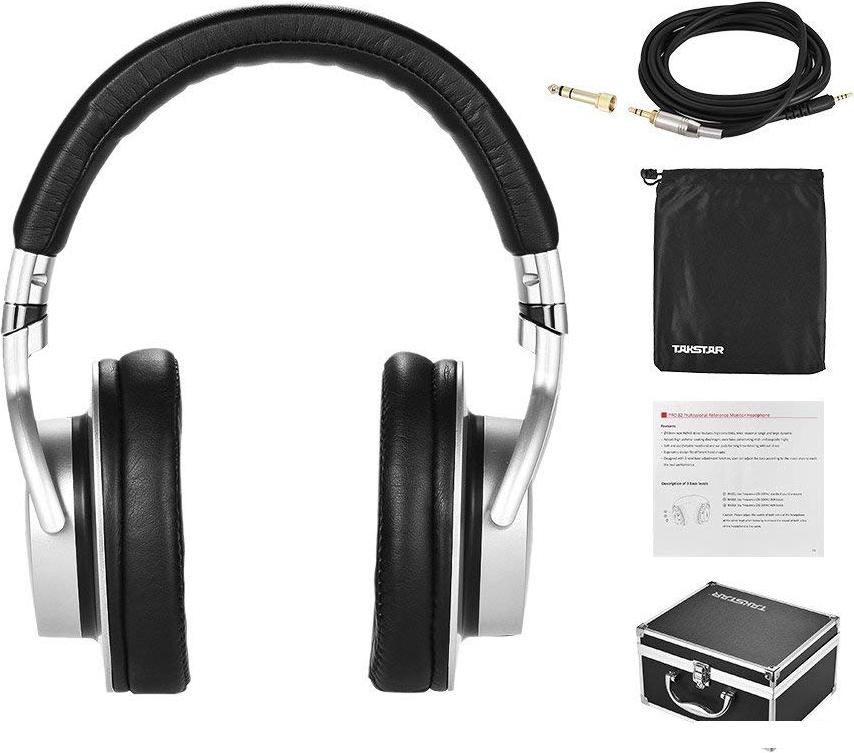 Наушники Takstar PRO 82 (серебристый)