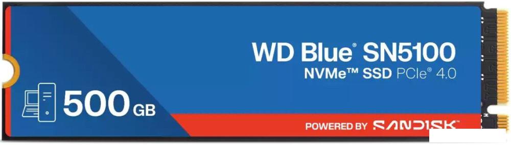 SSD WD Blue SN5100 500GB WDS500G5B0E