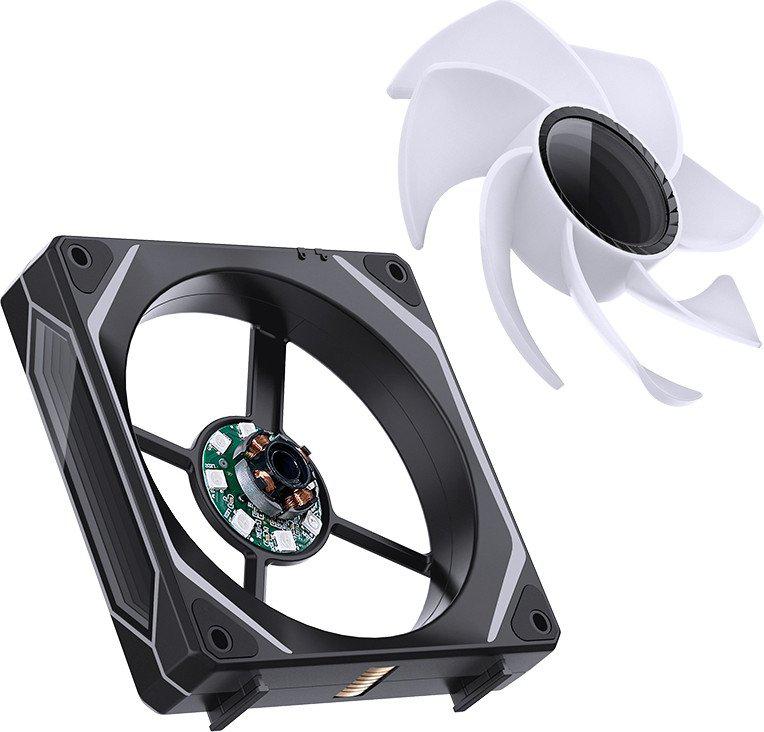 Набор вентиляторов Jonsbo ZL-120 Reversed (черный, 3 шт.)