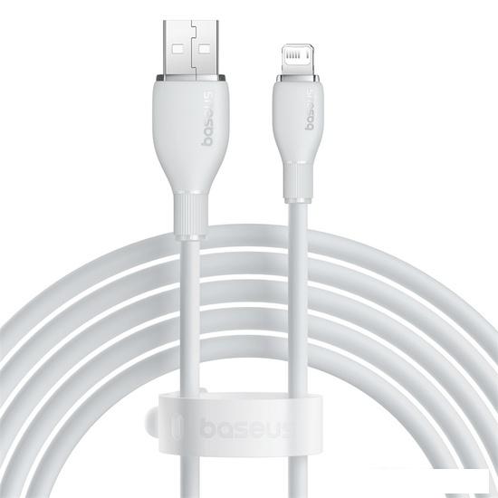Кабель Baseus Pudding Series USB Type-A - Lightning (2 м, белый)