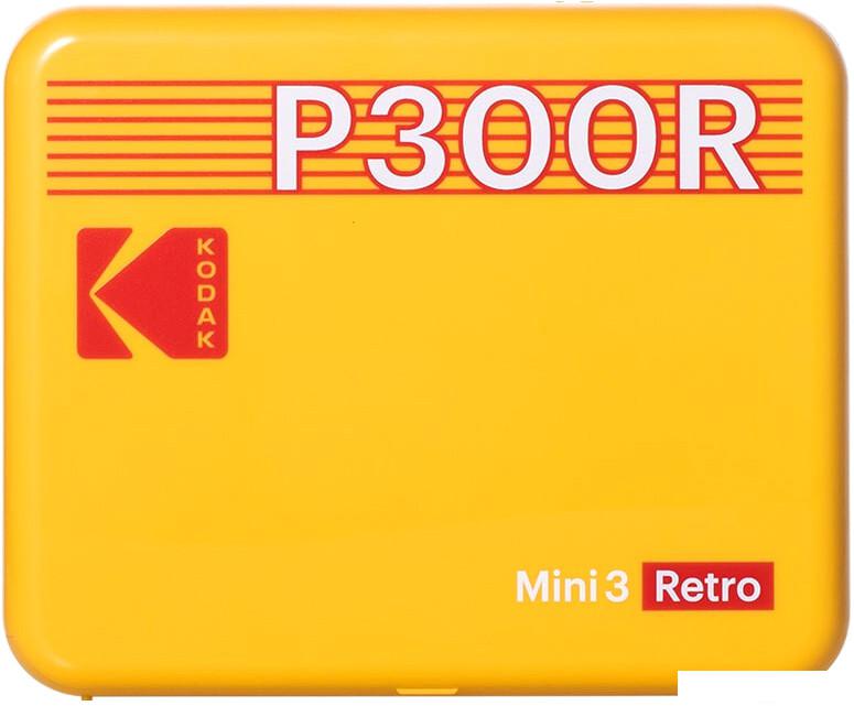 Мобильный фотопринтер Kodak Mini 3 Retro P300R Y Мобильный фотопринтер Kodak Mini 3 Retro P300R Y