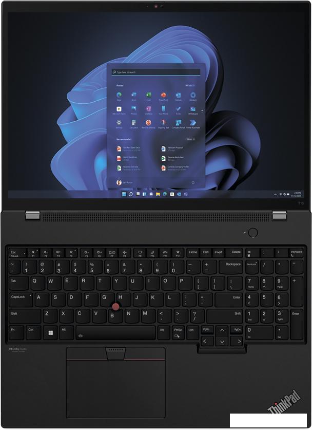 Ноутбук Lenovo ThinkPad T16 Gen 1 Intel 21BV0027RI