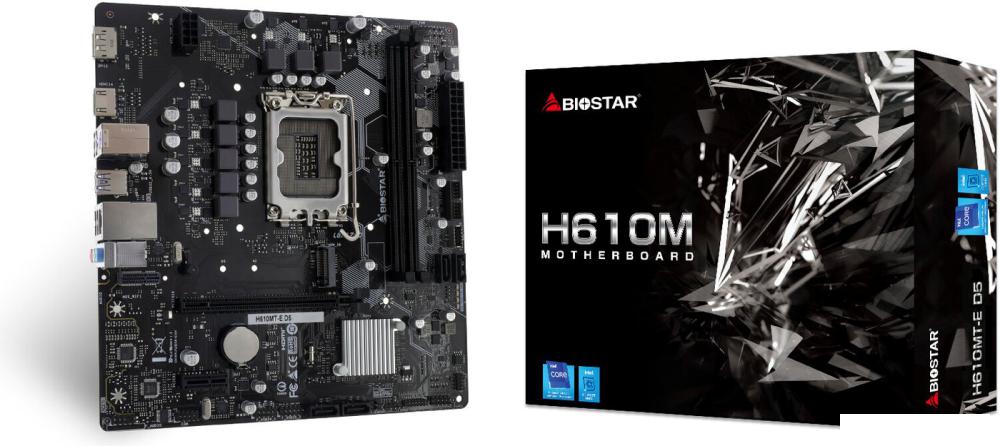Материнская плата BIOSTAR H610MT-E D5