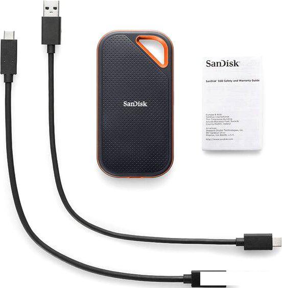 Внешний накопитель SanDisk Extreme Pro Portable V2 SDSSDE81-2T00-G25 2TB