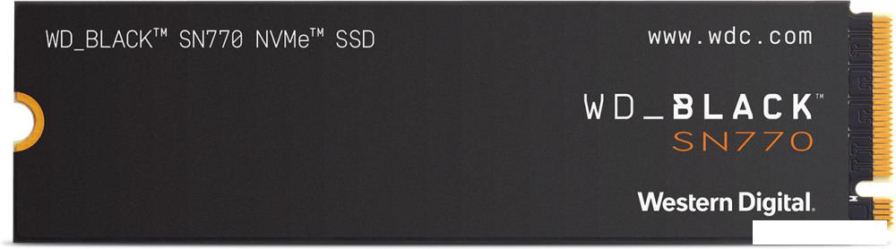 SSD WD Black SN770 NVMe 250GB WDS250G3X0E