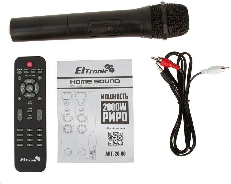 Акустика Eltronic 20-80 Home Sound (черный)