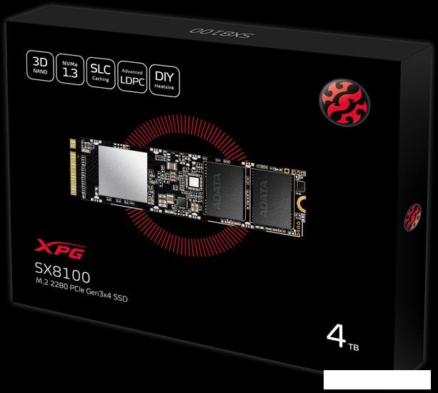 SSD ADATA XPG SX8100 512GB ASX8100NP-512GT-C