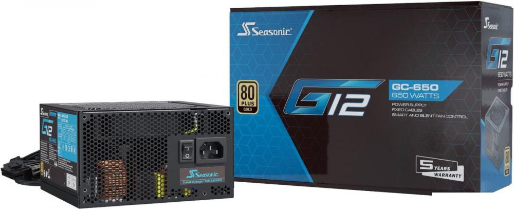 Блок питания Seasonic G12 GC-650