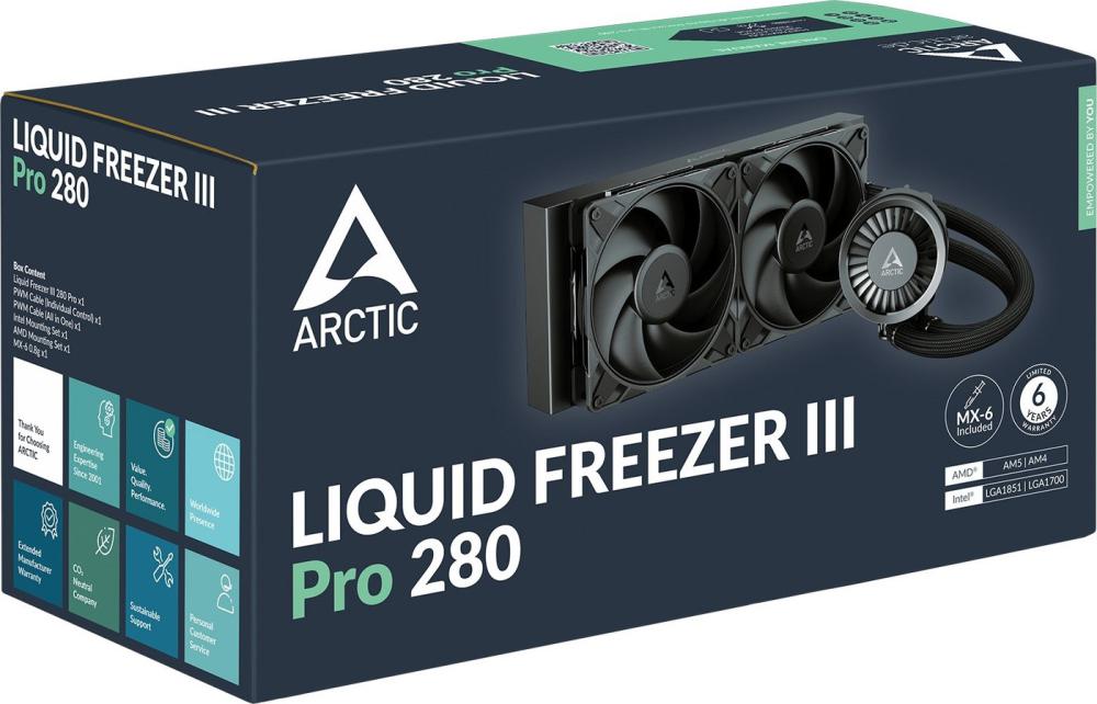Система жидкостного охлаждения для процессора Arctic Liquid Freezer III Pro 280 ACFRE00179A