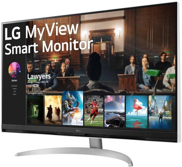 Smart монитор LG MyView Smart Monitor 32SQ700S-W Smart монитор LG MyView Smart Monitor 32SQ700S-W