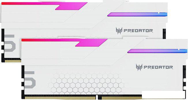 Оперативная память Acer Predator Hermes RGB 2x32ГБ DDR5 6400 МГц BL.9BWWR.423