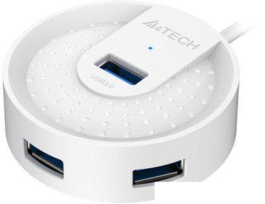 USB-хаб A4Tech HUB-30 (белый)