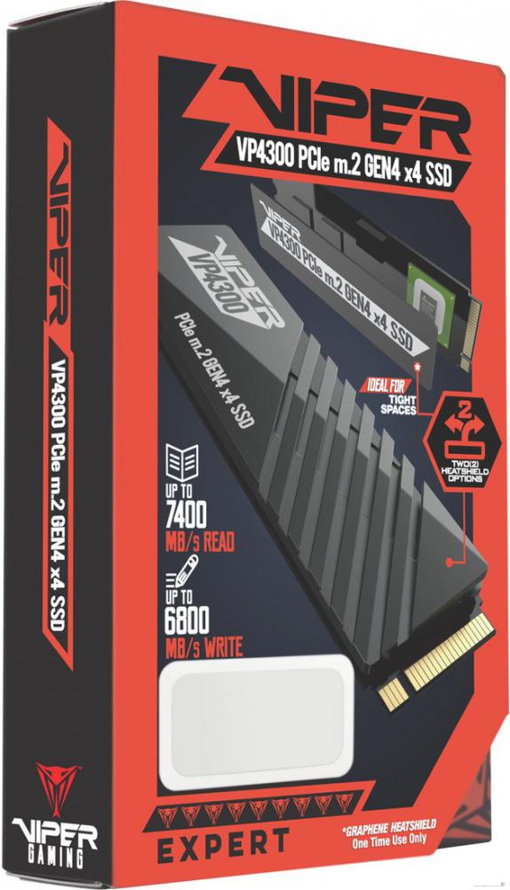 SSD Patriot Viper VP4300 2TB VP4300-2TBM28H SSD Patriot Viper VP4300 2TB VP4300-2TBM28H