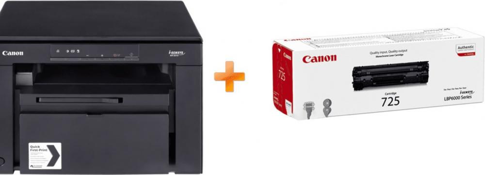 МФУ Canon i-SENSYS MF3010 + 1 картридж МФУ Canon i-SENSYS MF3010 + 1 картридж