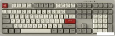 Клавиатура Ritmix RKB-508BL (серый/белый)