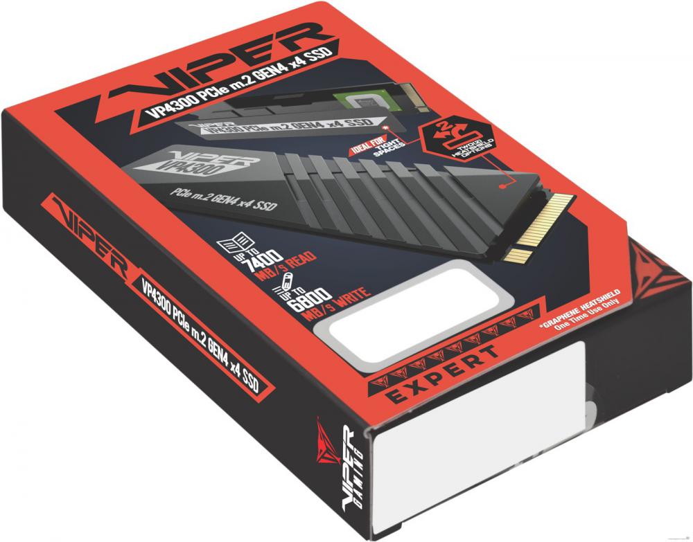 SSD Patriot Viper VP4300 2TB VP4300-2TBM28H SSD Patriot Viper VP4300 2TB VP4300-2TBM28H