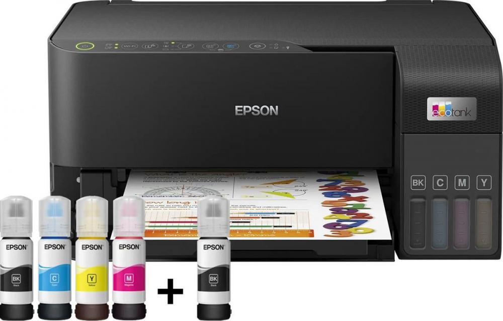 МФУ Epson EcoTank L3550 (ресурс стартовых контейнеров 6600/5900, контейнер 103) МФУ Epson EcoTank L3550 (ресурс стартовых контейнеров 6600/5900, контейнер 103)
