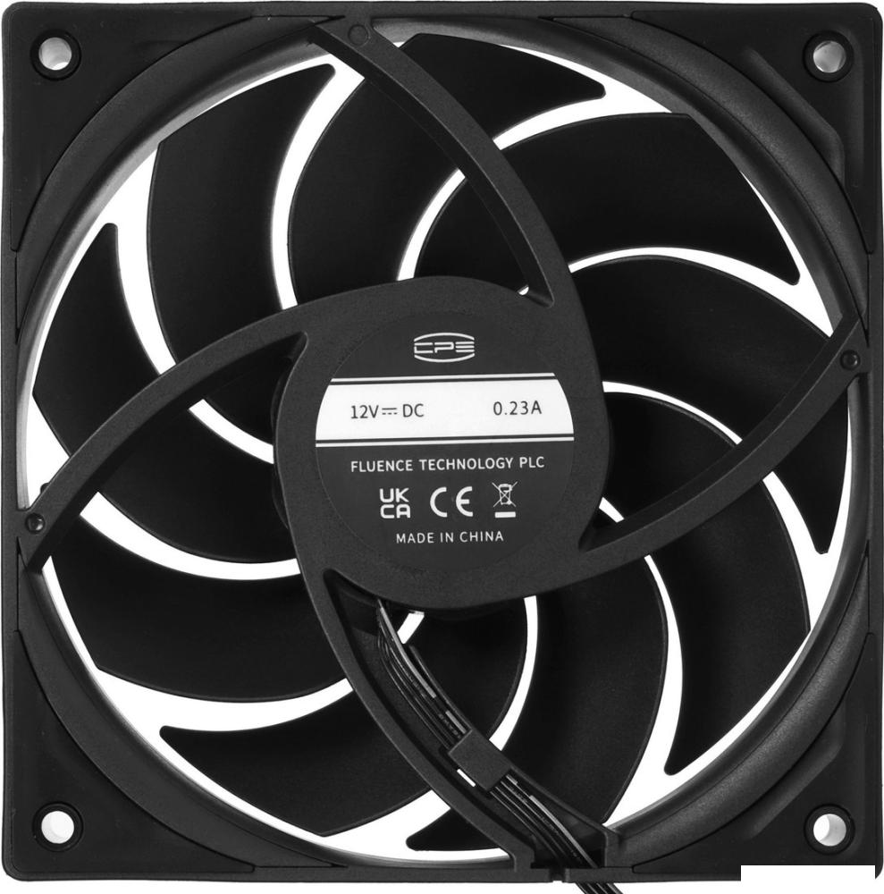 Вентилятор для корпуса PCCooler F5 R120 (черный, 3 шт.)
