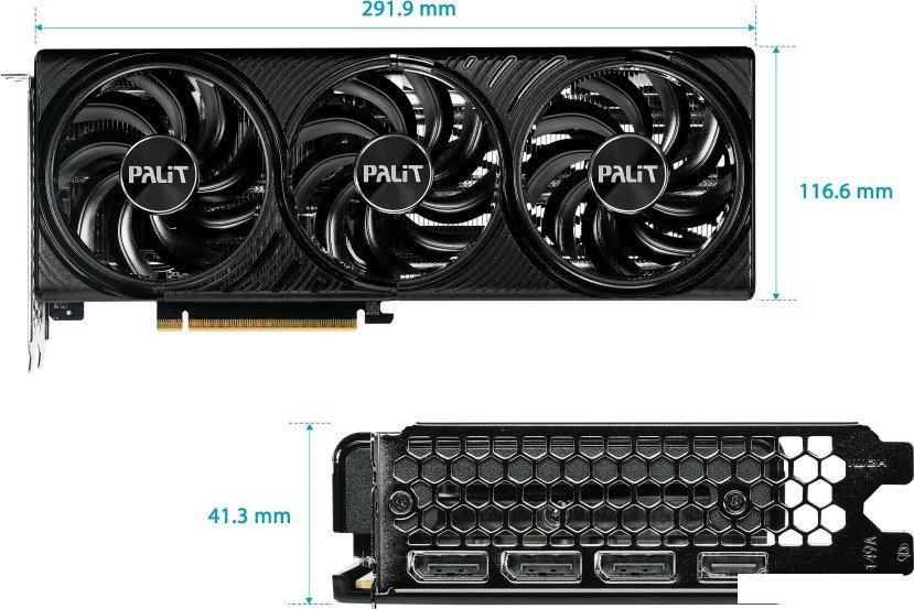 Видеокарта Palit GeForce RTX 5060 Ti Infinity 3 OC 16GB NE7506TS19T1-GB2061S
