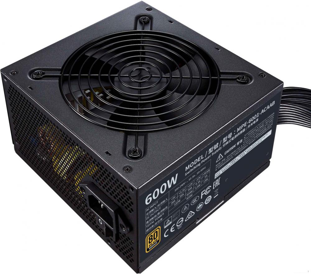Блок питания Cooler Master MWE 600 Bronze V2 MPE-6001-ACAAB-EU
