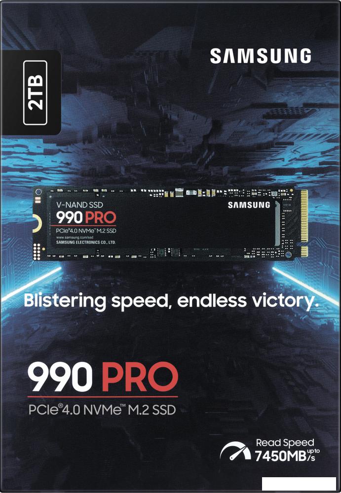 SSD Samsung 990 Pro 2TB MZ-V9P2T0BW SSD Samsung 990 Pro 2TB MZ-V9P2T0BW