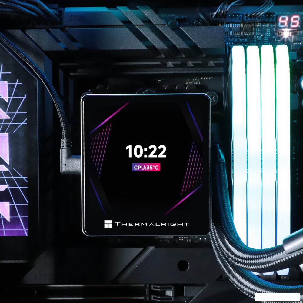 Система жидкостного охлаждения для процессора Thermalright Grand Vision 240 ARGB (черный)