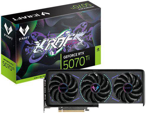 Видеокарта Maxsun GeForce RTX 5070 Ti iCraft OC 16G D7