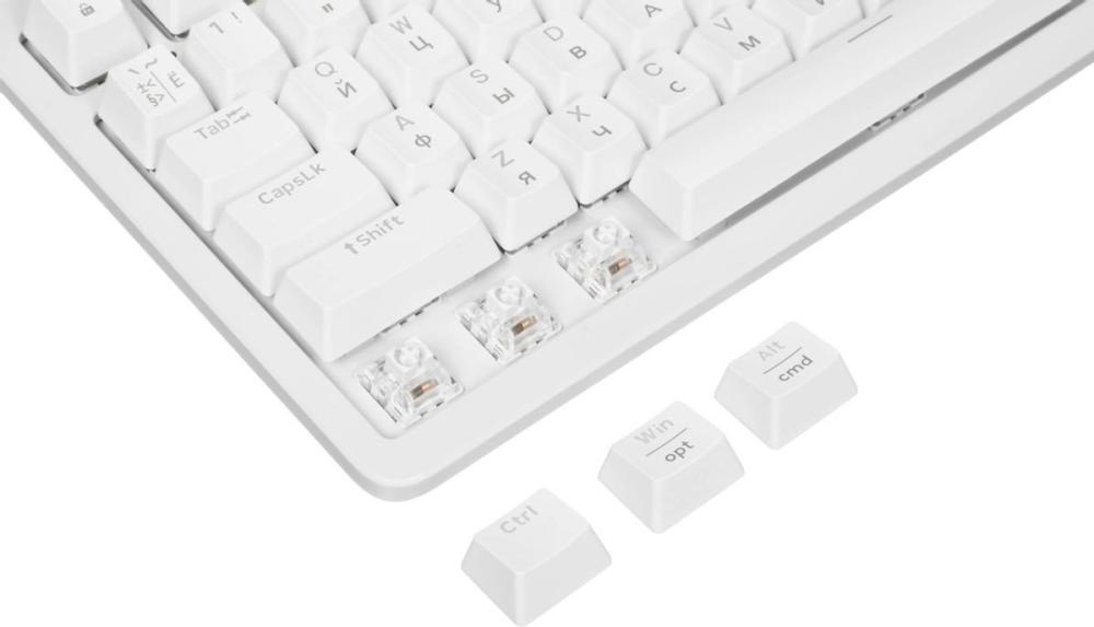 Клавиатура Logitech K868 920-013913 (белый, с гравировкой)