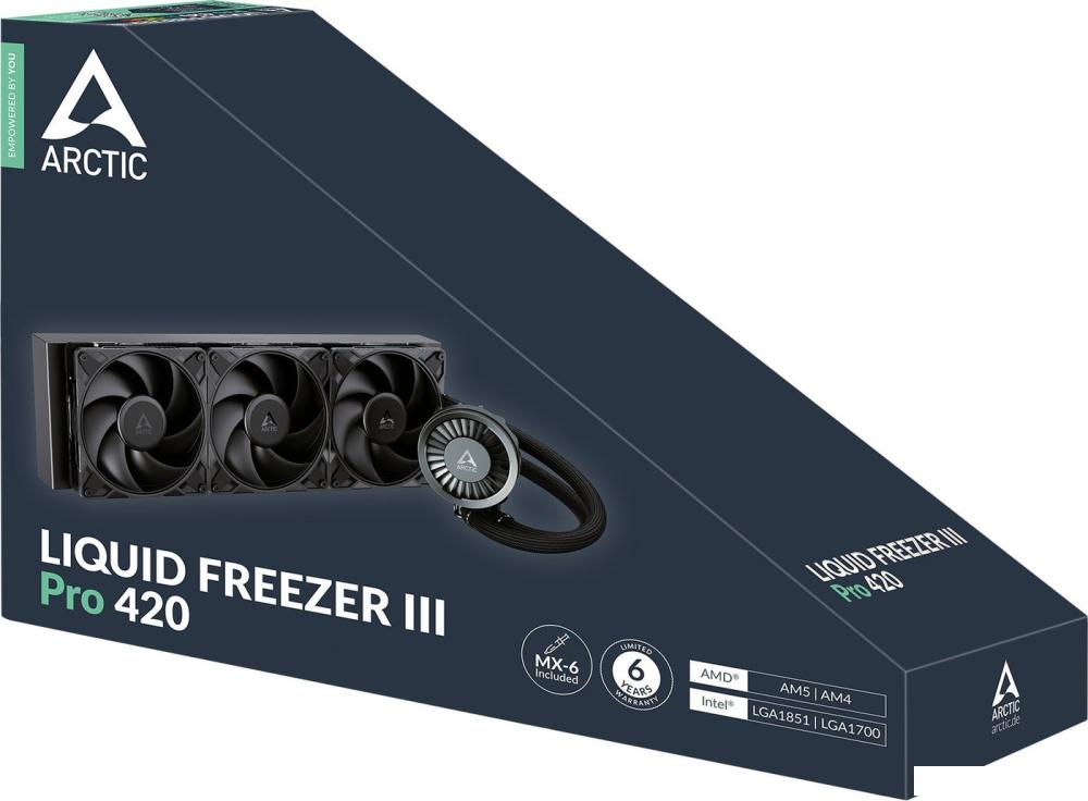 Система жидкостного охлаждения для процессора Arctic Liquid Freezer III Pro 420 ACFRE00181A