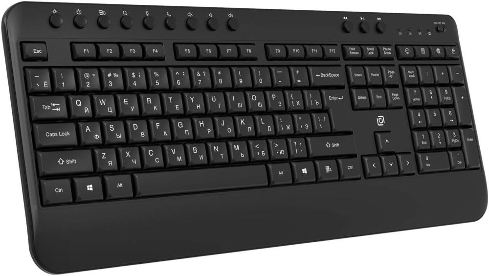 Клавиатуры Оклик K257W (черный)