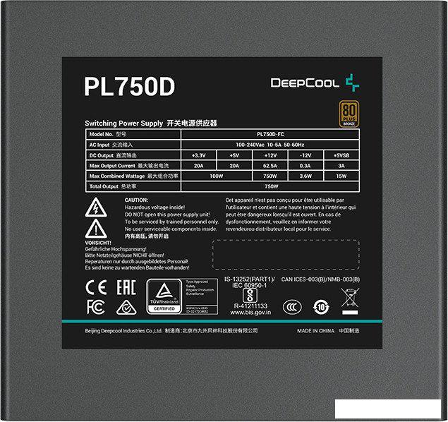 Блок питания DeepCool PL750D