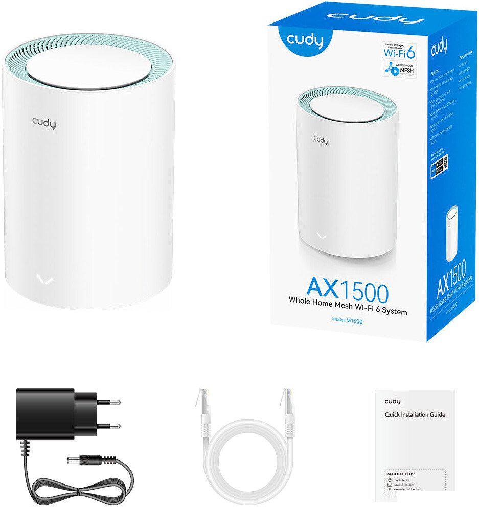 Беспроводные маршрутизаторы Cudy M1500 1.0 (1-Pack)