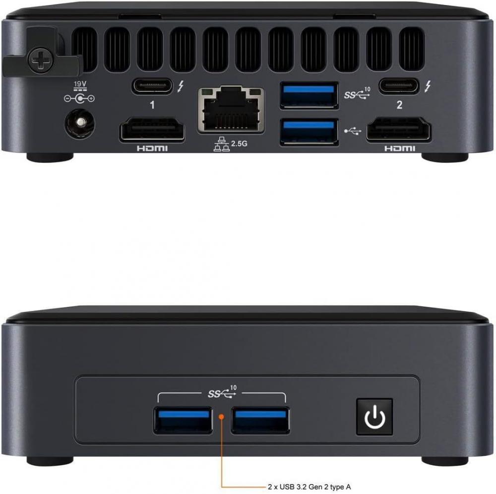 Компактный компьютер Intel NUC 11 Pro Kit BNUC11TNKI50000 Компактный компьютер Intel NUC 11 Pro Kit BNUC11TNKI50000