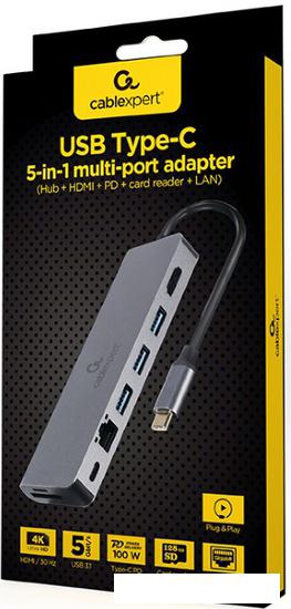 Док-станция Cablexpert A-CM-COMBO5-05