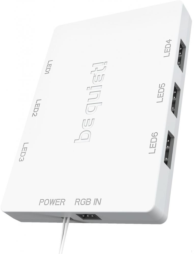 Набор вентиляторов с контроллером be quiet! Light Wings 120mm PWM Triple Pack BL100