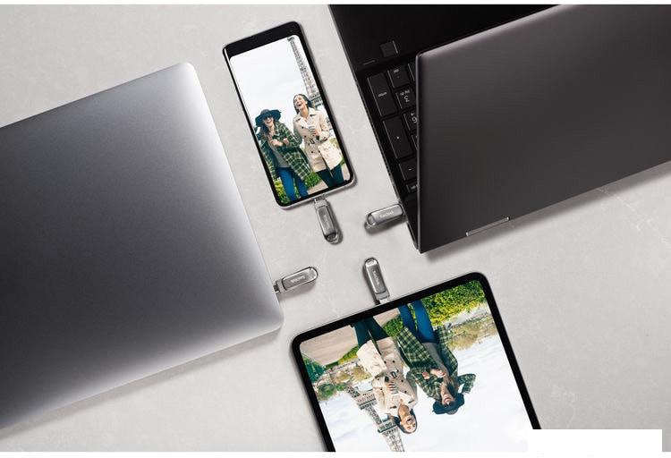 USB Flash SanDisk Ultra Dual Drive Luxe USB Type-C 1TB SDDDC4-1T00-G46 USB Flash SanDisk Ultra Dual Drive Luxe USB Type-C 1TB SDDDC4-1T00-G46