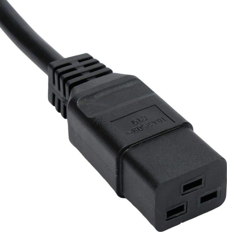 Кабели, адаптеры, разветвители Cablexpert PC-S22-C19-2.5-3M (3 м, черный)