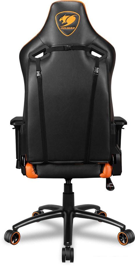 Игровое (геймерское) кресло Cougar Outrider S (черный/оранжевый)