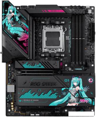 Материнская плата ASUS Rog Strix X870E-H Gaming WiFi7 Hatsune Miku Edition